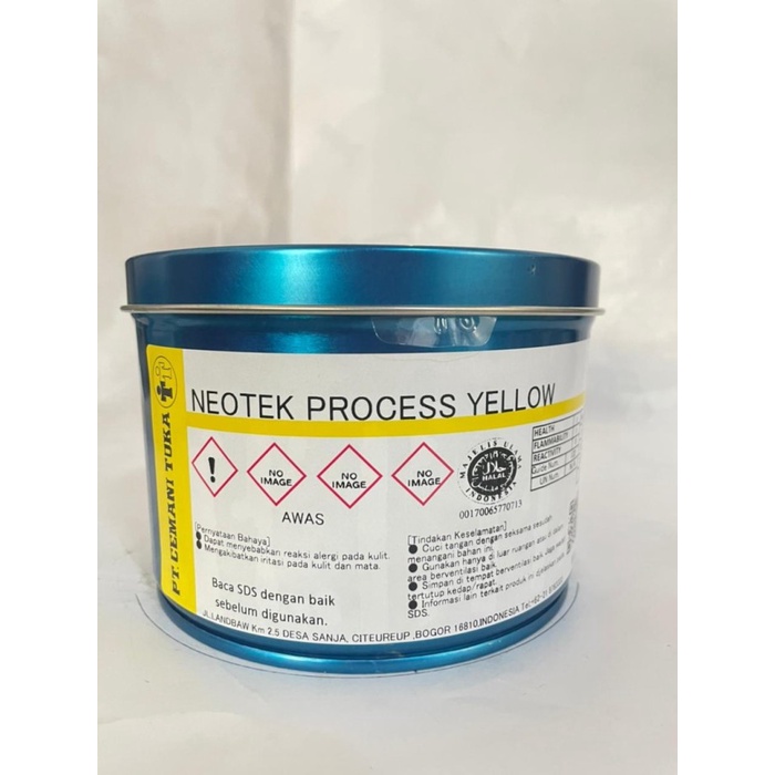 

Terlaris Tinta Offset Cemani Toka - Neotex Process Yellow 2Kg Bergaransi