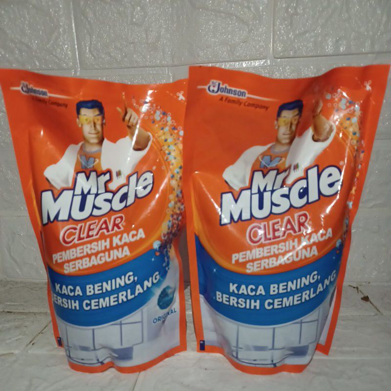 MrMuscle , Mr.Muscle pembersih kaca 440ml