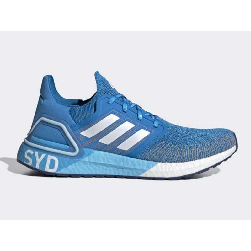 Adidas Ultraboost 20 Sydney City Pack FX7814 Bright Blue Cloud White 