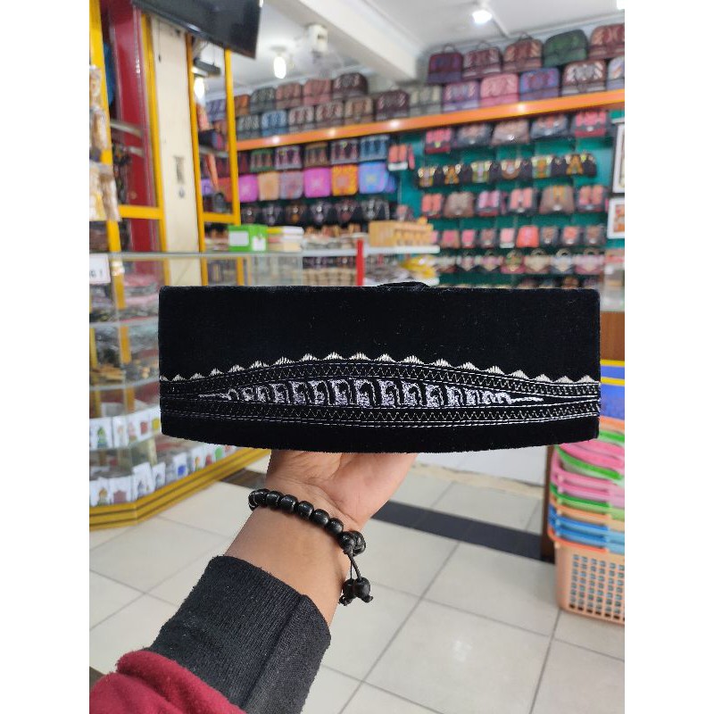 peci Aceh motif kerawang |SONGKOK Aceh bordir