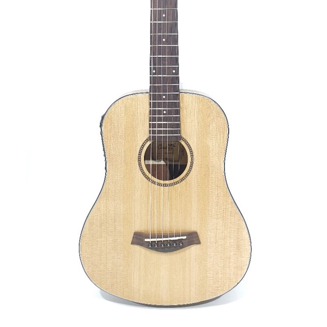 Gitar Akustik Elektrik Cowboy Original Tipe GW-120 NA NS Natural Ukuran 3/4 Equalizer Eq-7545