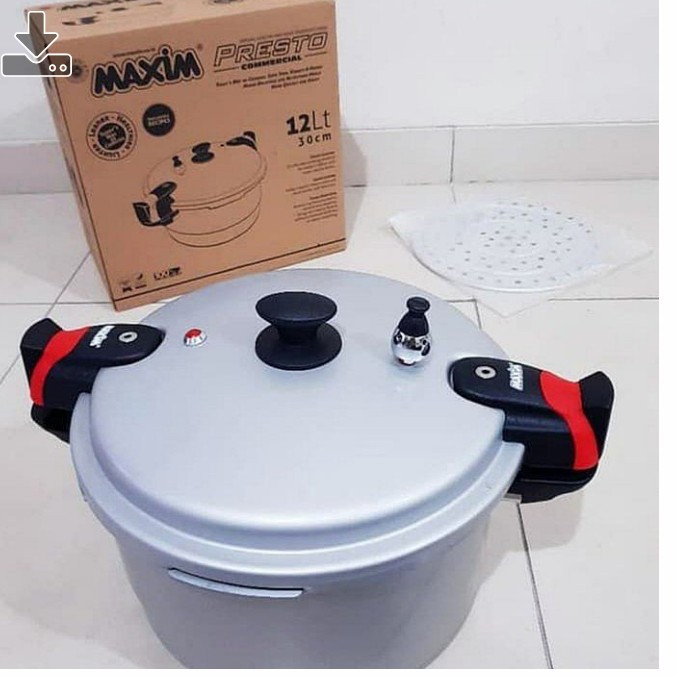 MAXIM Presto 30 cm 12 Liter - Pressure Cooker