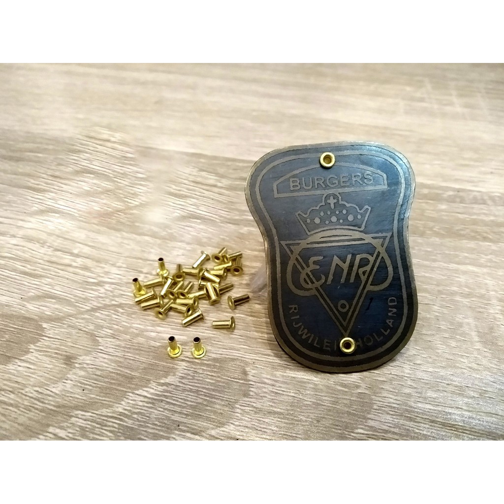 PAKU EMBLEM SEPEDA ONTHEL - PAKU PLAT MERK SEPEDA ONTHEL - PLAT EMBLEM ONTHEL