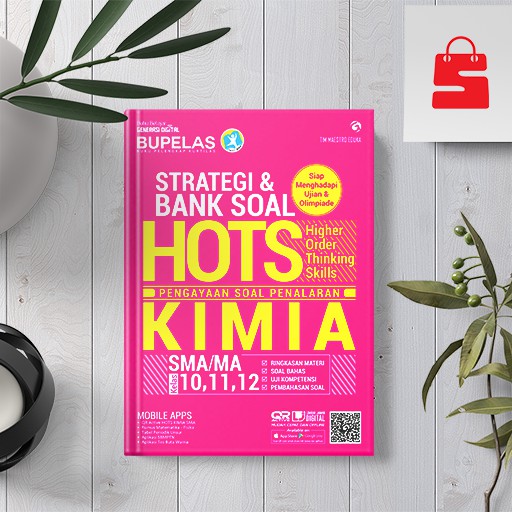  BUKU  PELAJARAN SMA STRATEGI BANK  SOAL  HOTS KIMIA  SMA 10 