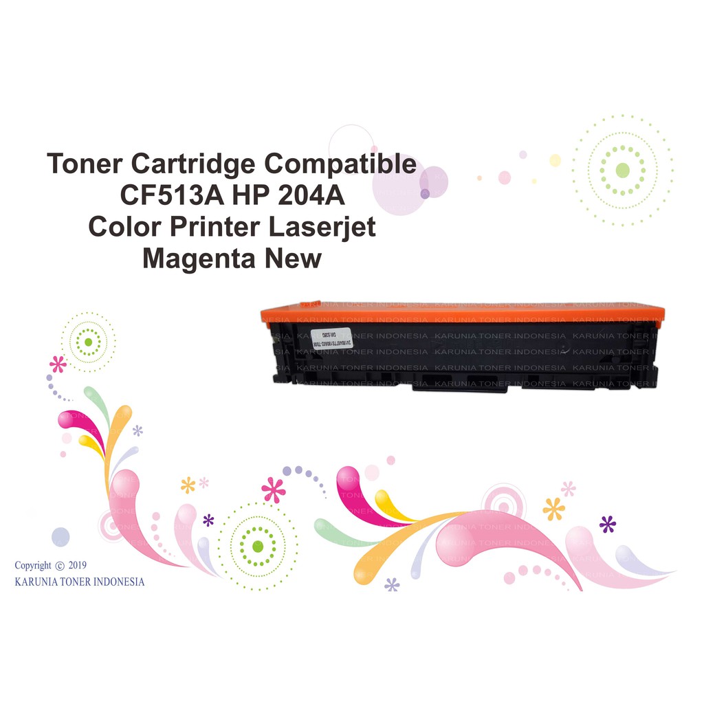 Toner Cartridge Compatible Printer HP Color Laserjet 204A M154 M180 M18 CF510A CF511A CF512A CF513A