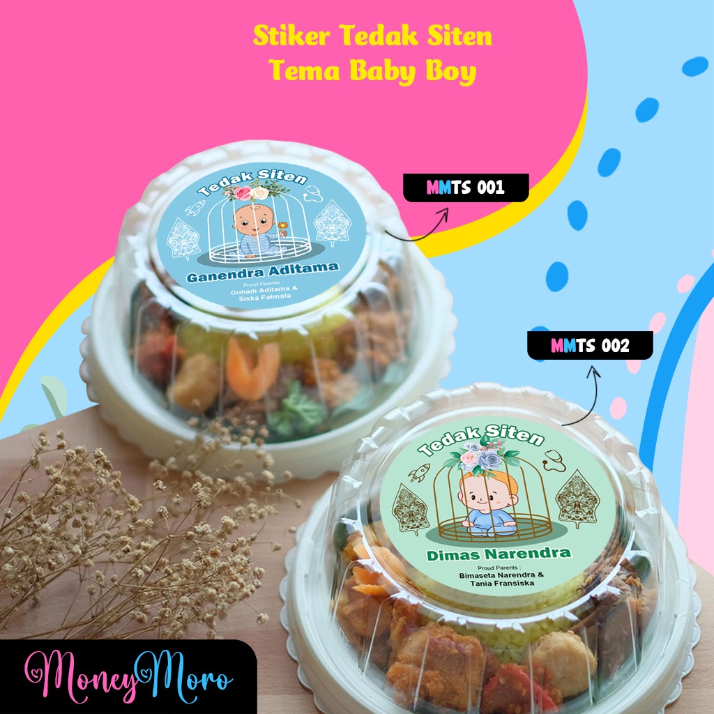 

MoneyMoro Stiker Tedak Siten Baby Boy / Stiker Dundunan / Stiker Syukuran Kelahiran Baby 001-002