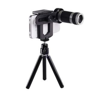 Tripod Lensa UNIVERSAL Telescope Zoom 8x + holder + Mini tripod Grosir