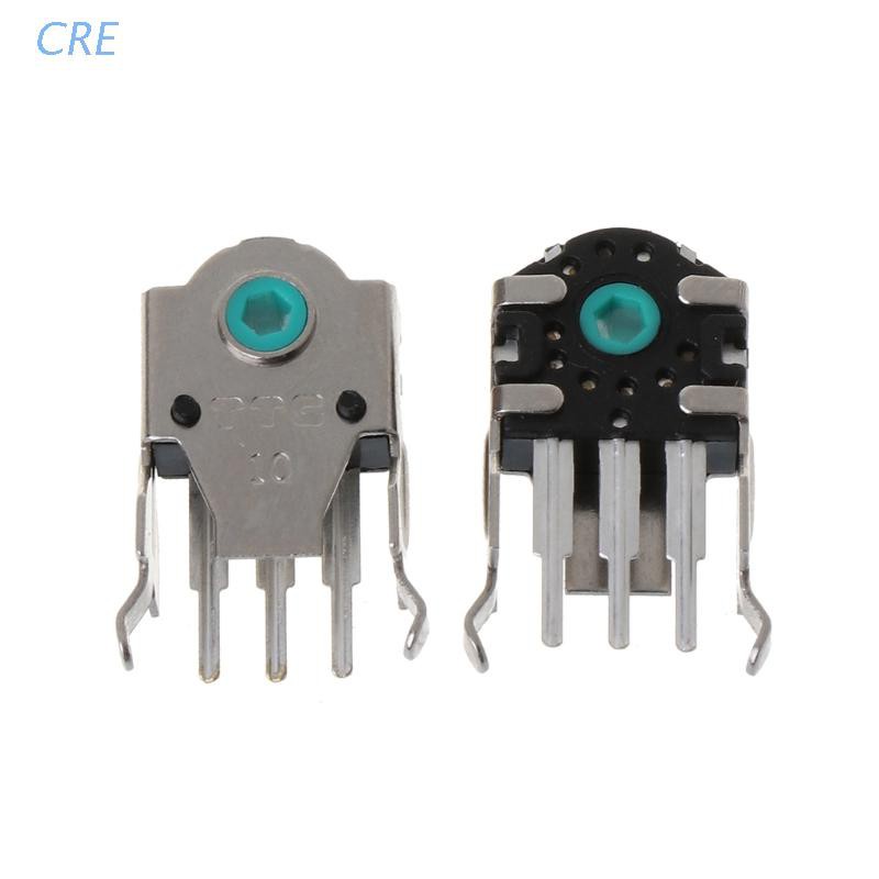 Cre 2pcs Encoder Decoder Mouse Ttc Original 10mm Inti Hijau