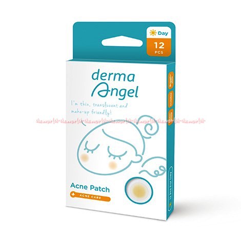 Derma Angel Acne Patch Day isi 12 Patch (Pagi/siang) untuk Menyamarkan Jerawat 250gr