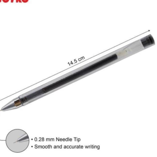 

Ready Terjamin pulpen hi tech 0.28 /pen gel / ballpoin Hi-Tech Joyko (12 Pcis )