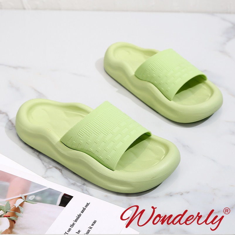 Sendal Wanita Selop Jelly Sandal Slop Hak Wanita Karet l 1220-8