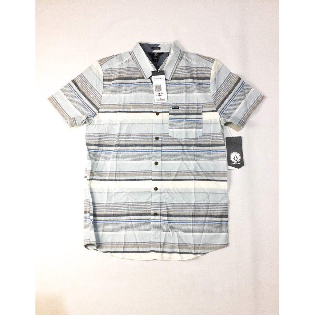 Kemeja Pria Volcom Original Kemeja Lengan Pendek Rambler