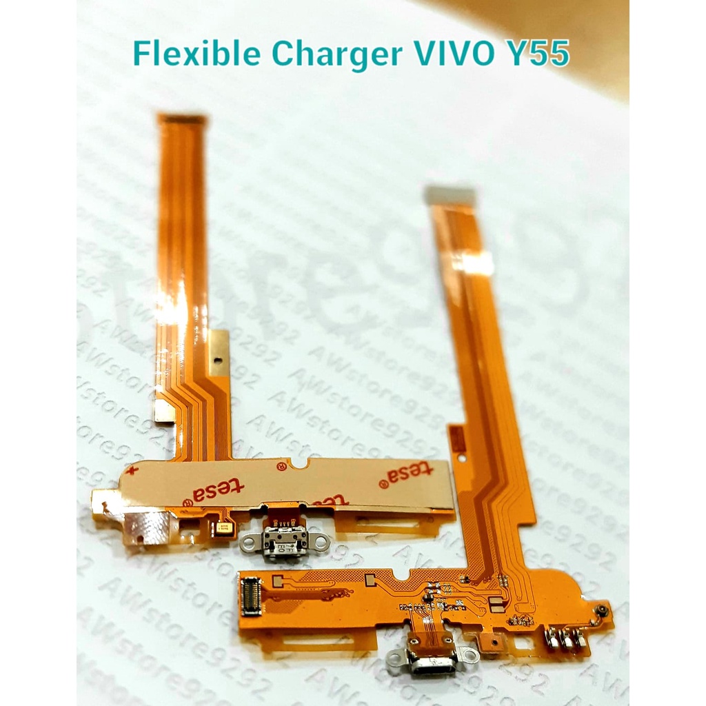 Flexible Fleksibel Konektor Charger VIVO Y55