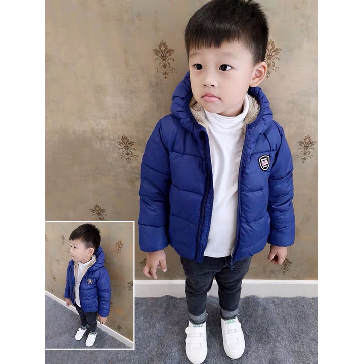 Jaket Hoodie Tebal Musim dingin Anak Anti air Winter Kids Jacket waterproof