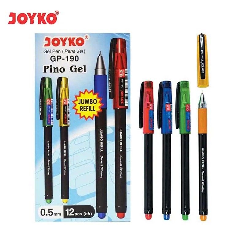 

Pulpen Joyko GP - 190 Pino Gel / (1pak/12pcs)