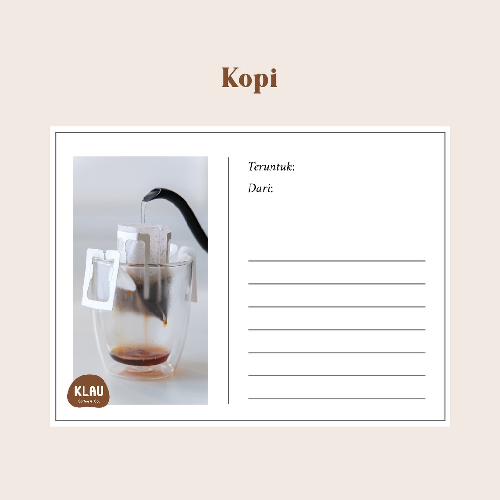 

Kartu Ucapan KlauCoffee