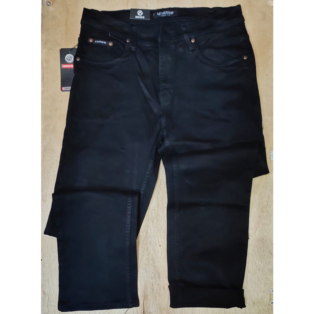 Celana Unesco Big Size 27-44 Sofjeans Jeans Fashion Pria Unesco Denim Original Ftv Sore