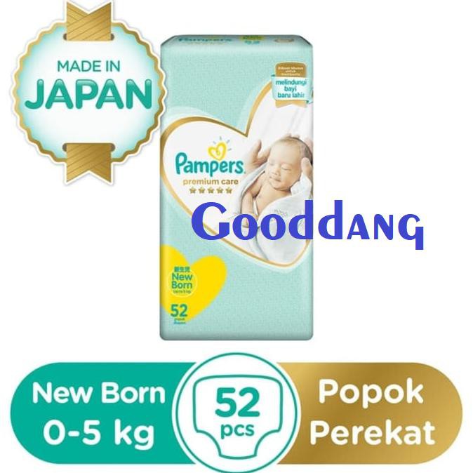 PROMO  Pampers premium care baby TAPE NB 52/ NB52 / Popok Pampers Newborn - NB 52