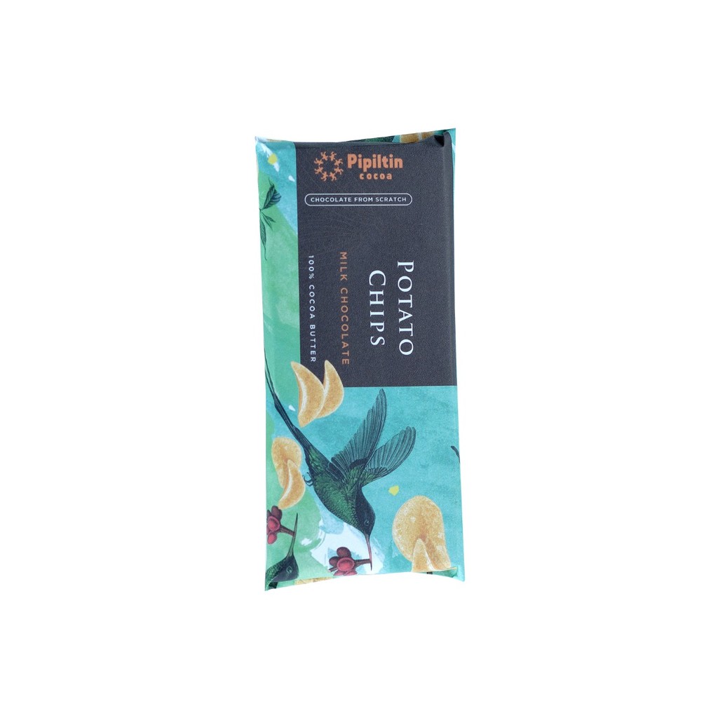 

Pipiltin Cocoa Cokelat Chocolate Bar Potato Chips 35gr