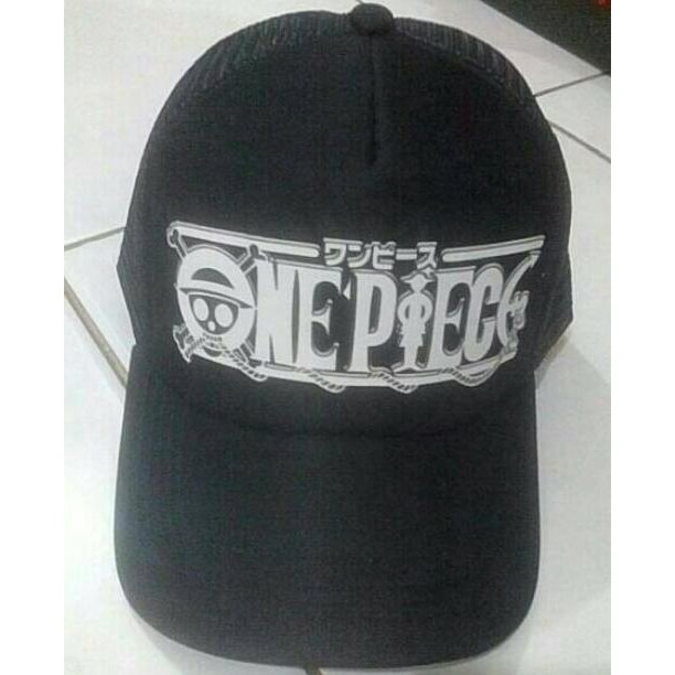 Cantik Topi Jaring One Piece Hitam Limited