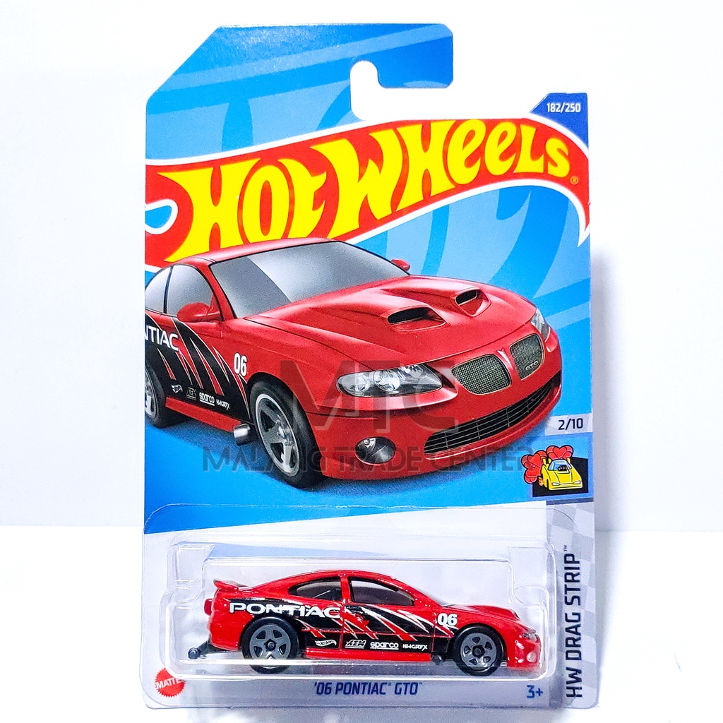 Hot Wheels 06 Pontiac GTO Red K 2022