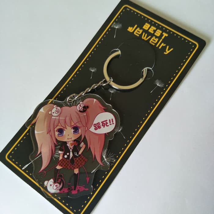 GANTUNGAN KUNCI MIKA ANIME DANGANRONPA JUNKO ENOSHIMA