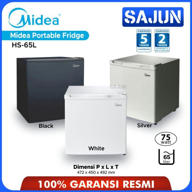 Midea HS65L Kulkas Portable 65 Liter Kulkas MIni Midea HS-65L - Putih