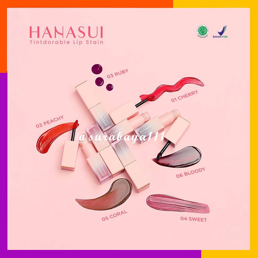 HANASUI Tintdorable Lip Stain | Lip Tint