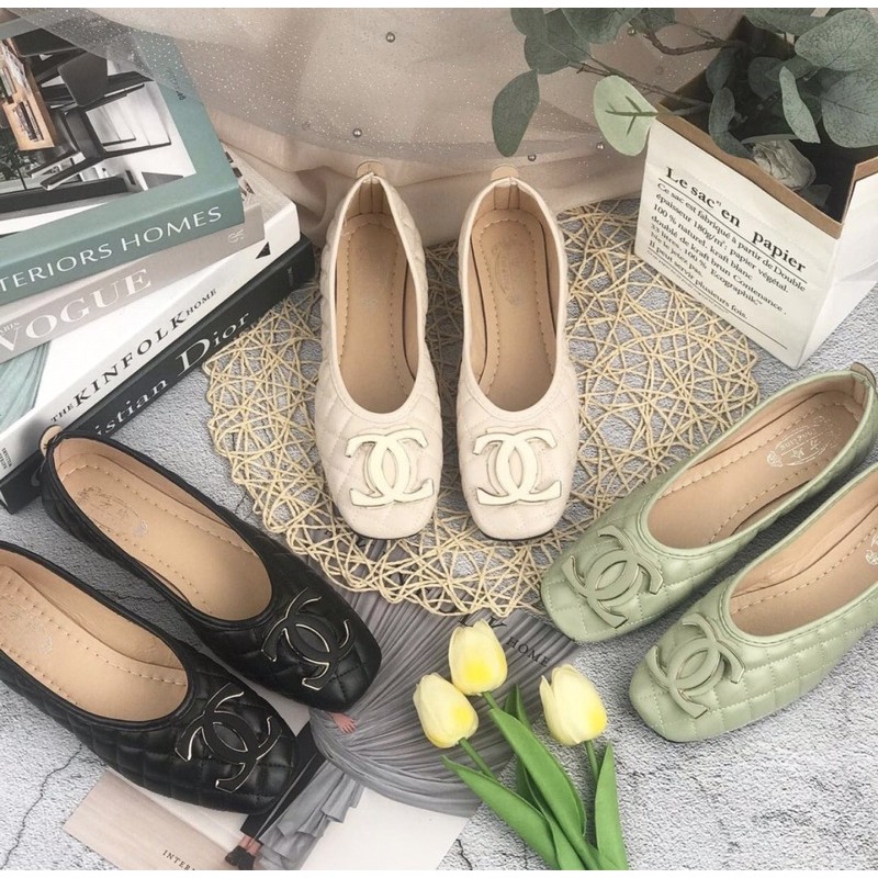 flatshoes wanita 20216 import realpict