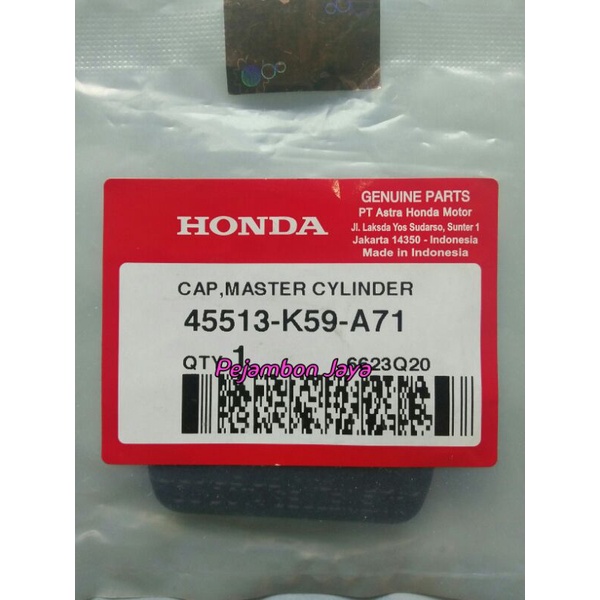 45513K59A71 CAP MASTER CYLINDER