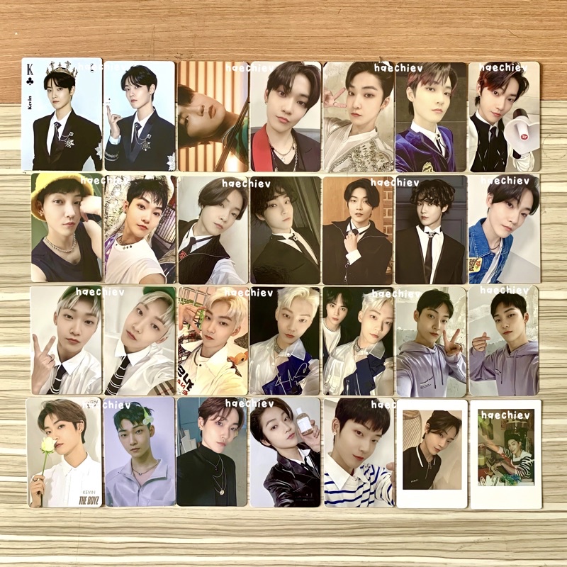 CLEARANCE SALE PHOTOCARD THE BOYZ KEVIN HAKNYEON KINGDOM MD O SOLE MIO 06 BENEFIT LS STRAP THRILLING