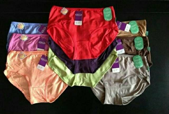 Celana Dalam Wanita Sorex 1239 Size M L XL XXL Premium CD Cewek CD SUPER SOFT 1239 SOREX M-XXL RECOMENDED Sempak Dalaman Perempuan Underwear Wanita
