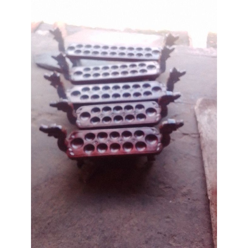 Dakon/Congklak Naga Ukir Lubang 7