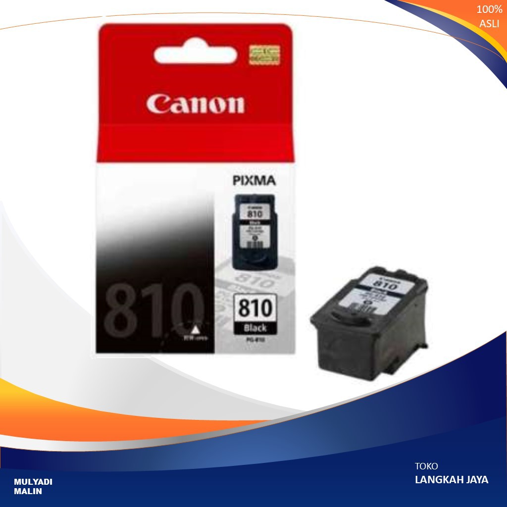 Jual Canon 810 black asli original | Shopee Indonesia