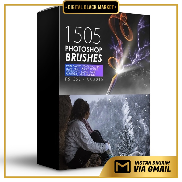 1505 Visual Effect Photoshop Brushes