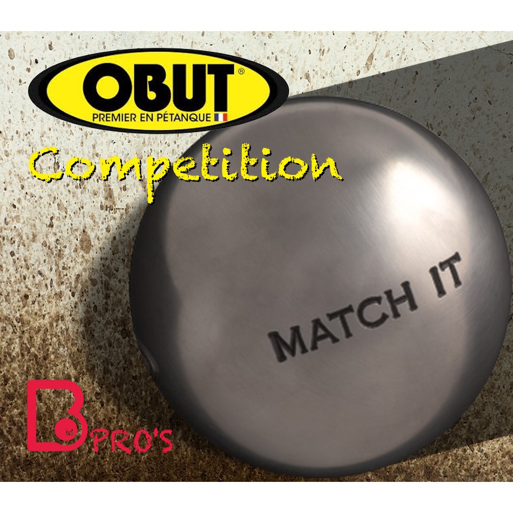 OBUT MATCH IT Petanque Competition Boules / Bosi