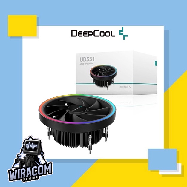 DEEPCOOL CPU Cooler for AMD UD551 A-RGB AMD / INTEL CPU Cooler