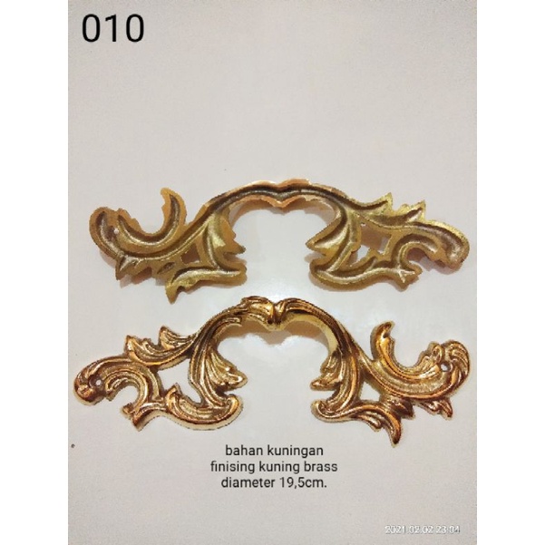 Handle pintu tarikan laci diameter 20,5cm.dan 19,5cm.