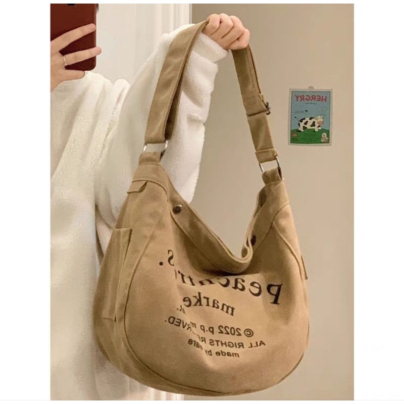 Jual [READY STOCK] PEACHES TREE BAG - tas selempang besar muat banyak