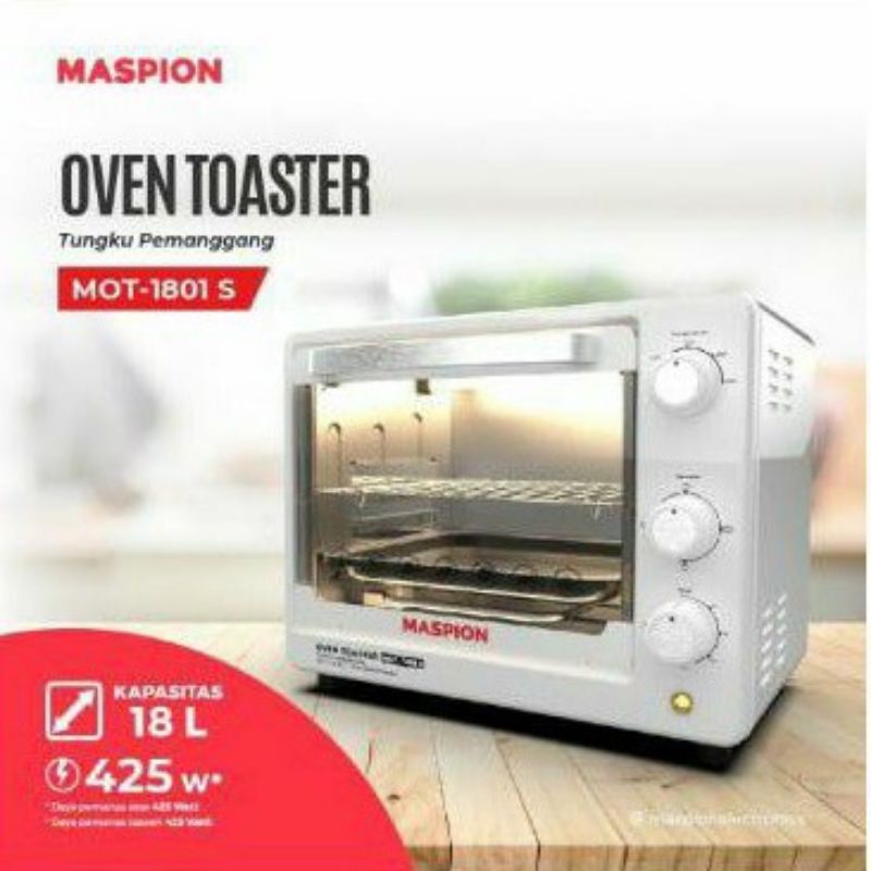 Jual Oven Listrik Maspion Toaster Mot S Pk Liter Shopee Indonesia