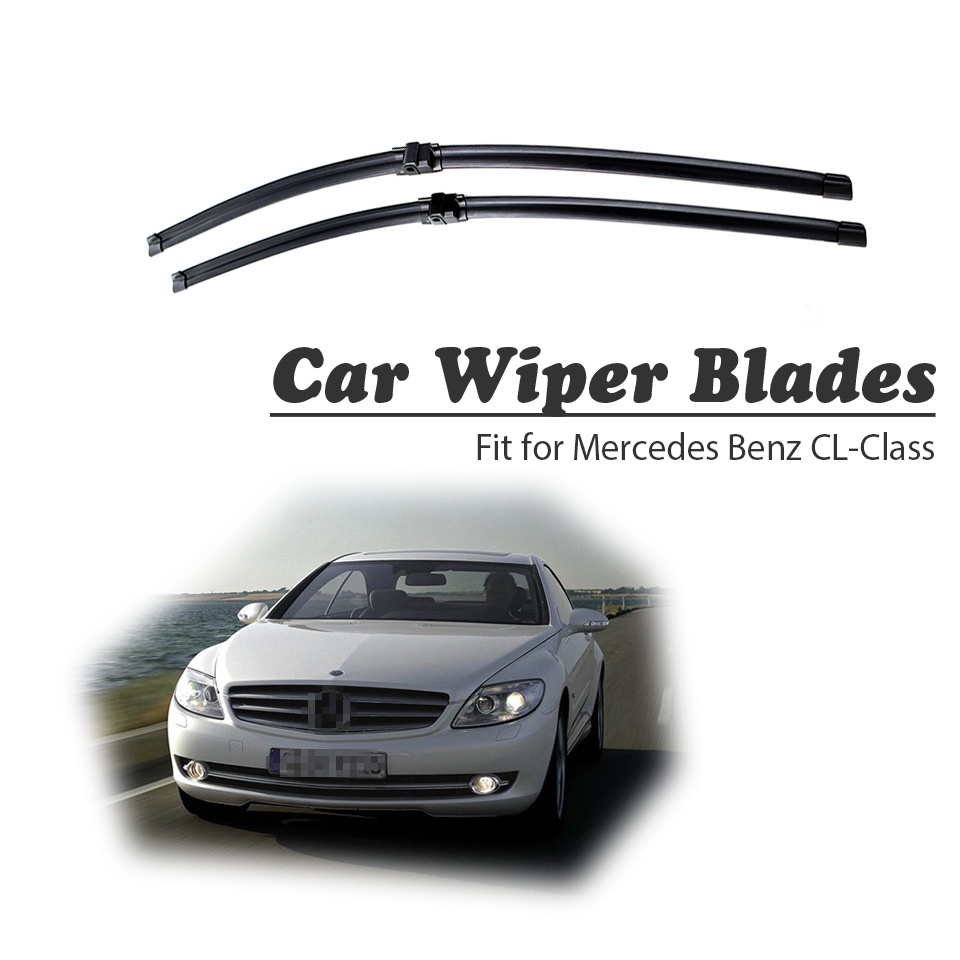 1 Set Karet Wiper Untuk Mercedes Benz CL Class W215 W216 CL 500 55 63 65 AMG