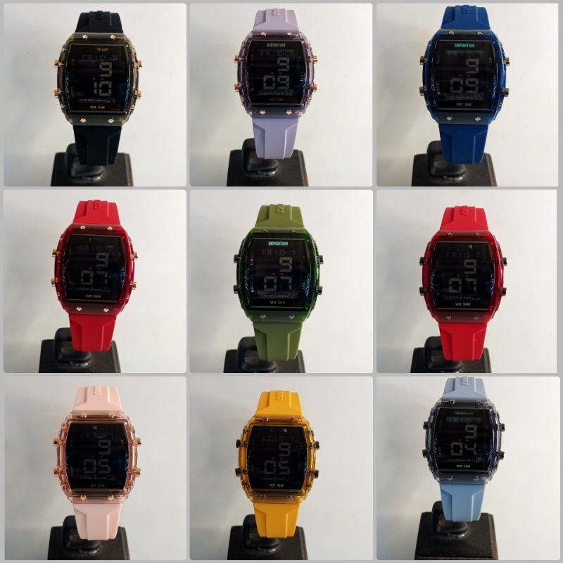 JAM TANGAN Expedition E 6827 M Digital  ORIGINAL & GARANSI RESMI Expedition