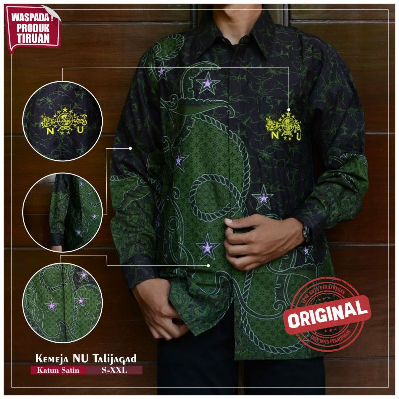 Kemeja Batik NU Talijagad