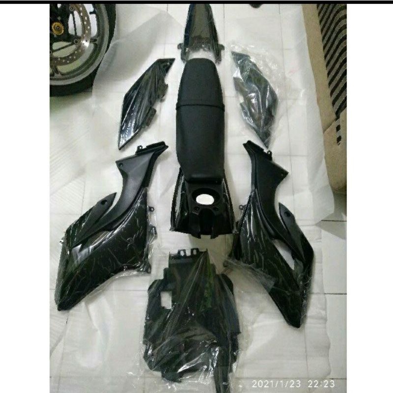 cover Body set yamaha WR 155 WR155 hitam original yamaha