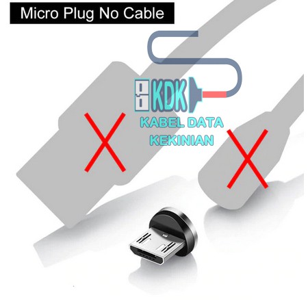 Connector Kabel Charger Magnet Untuk Android MICRO
