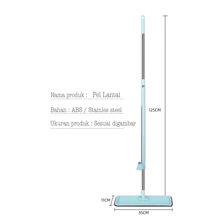 BOSJKT0038 Pel Lantai Super Mop Alat Pembersih Lantai