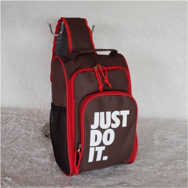 Tas sepatu/tas slempang/tas sendal just do it