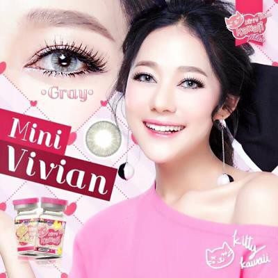 SOFTLENS MINI VIVIAN GREY KITTY KAWAII (NORMAL ONLY)