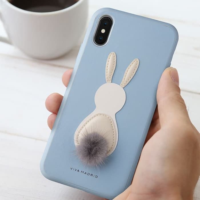 Viva Madrid - Vello Case Iphone XR 6.1 - Rabbit - Blue - Original
