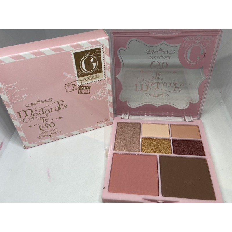 LENGKAP VARIAN / MADAME GIE TO GO // TRAVEL KIT EYESHADOW MADAME GIE TO GO